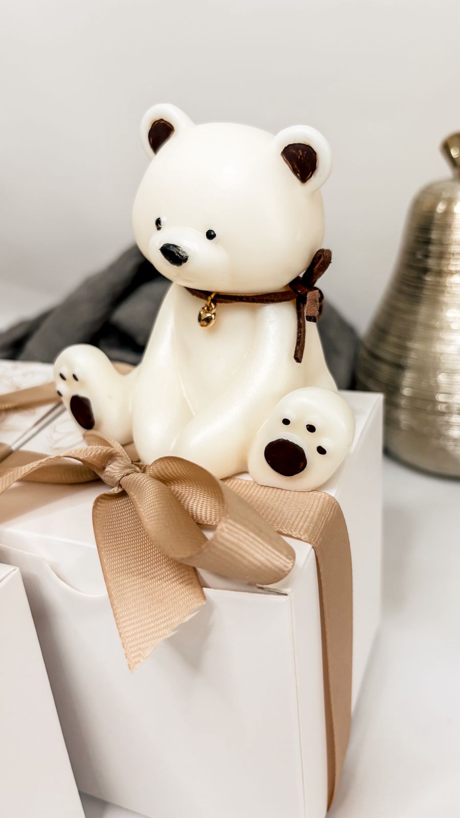 Cuddle Bear Candle