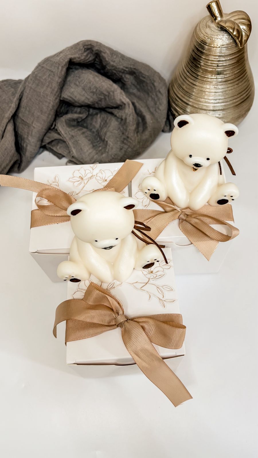 Cuddle Bear Candle