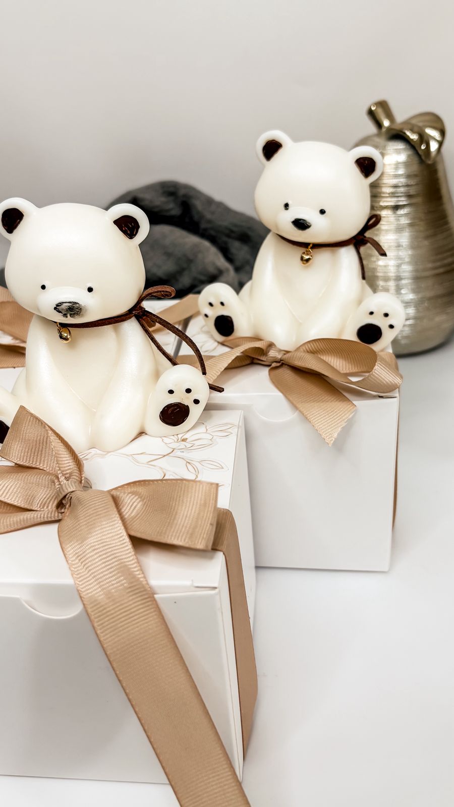 Cuddle Bear Candle
