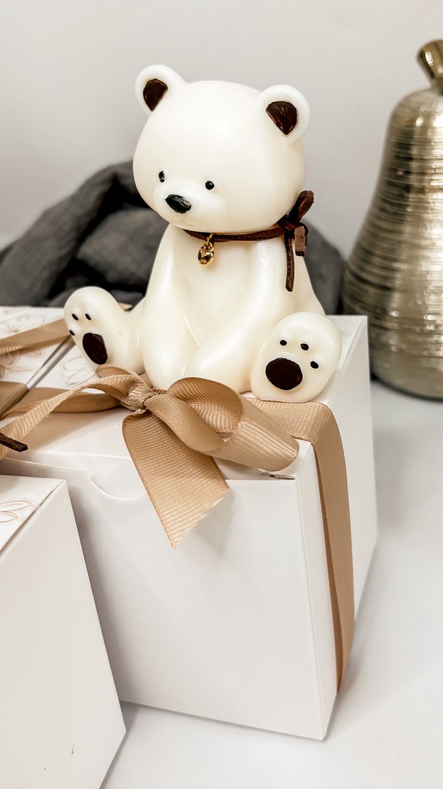 Cuddle Bear Candle