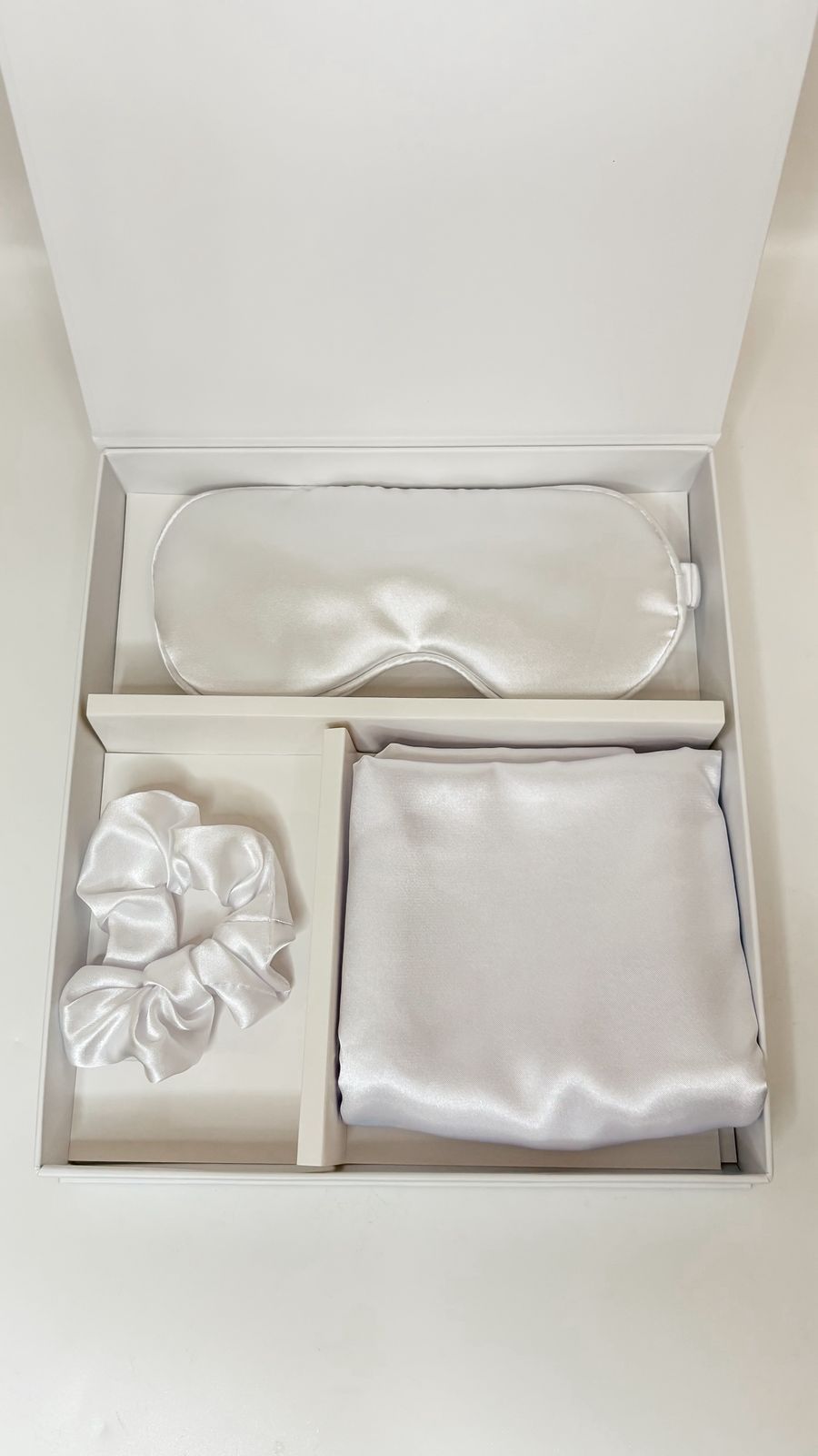 Satin Silk Eye Mask, Scrunchie and Pillow Case