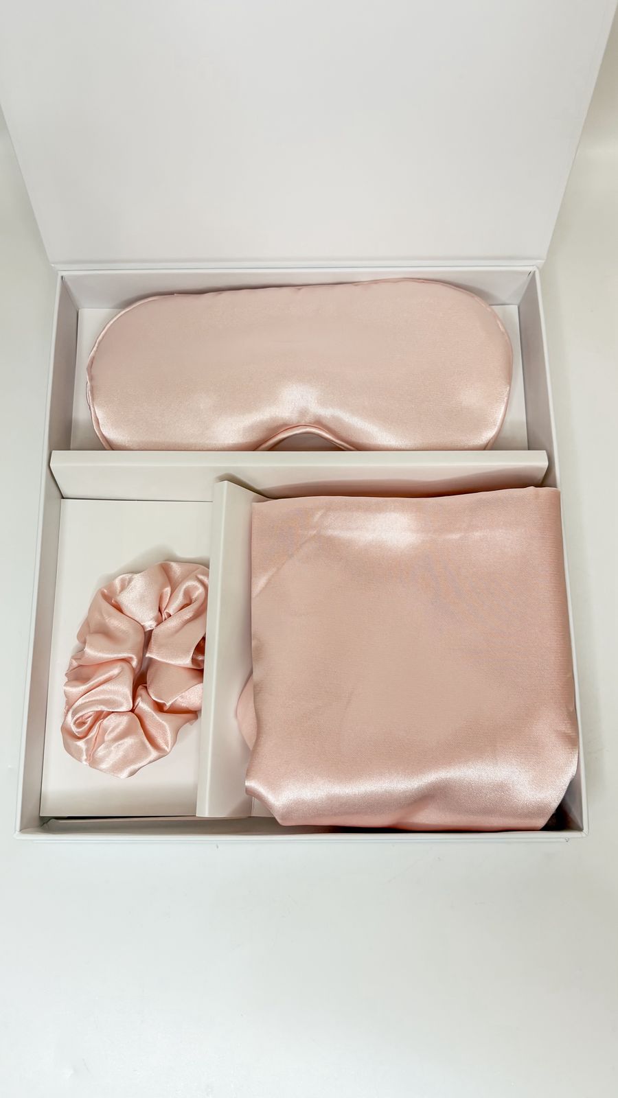 Satin Silk Eye Mask, Scrunchie and Pillow Case