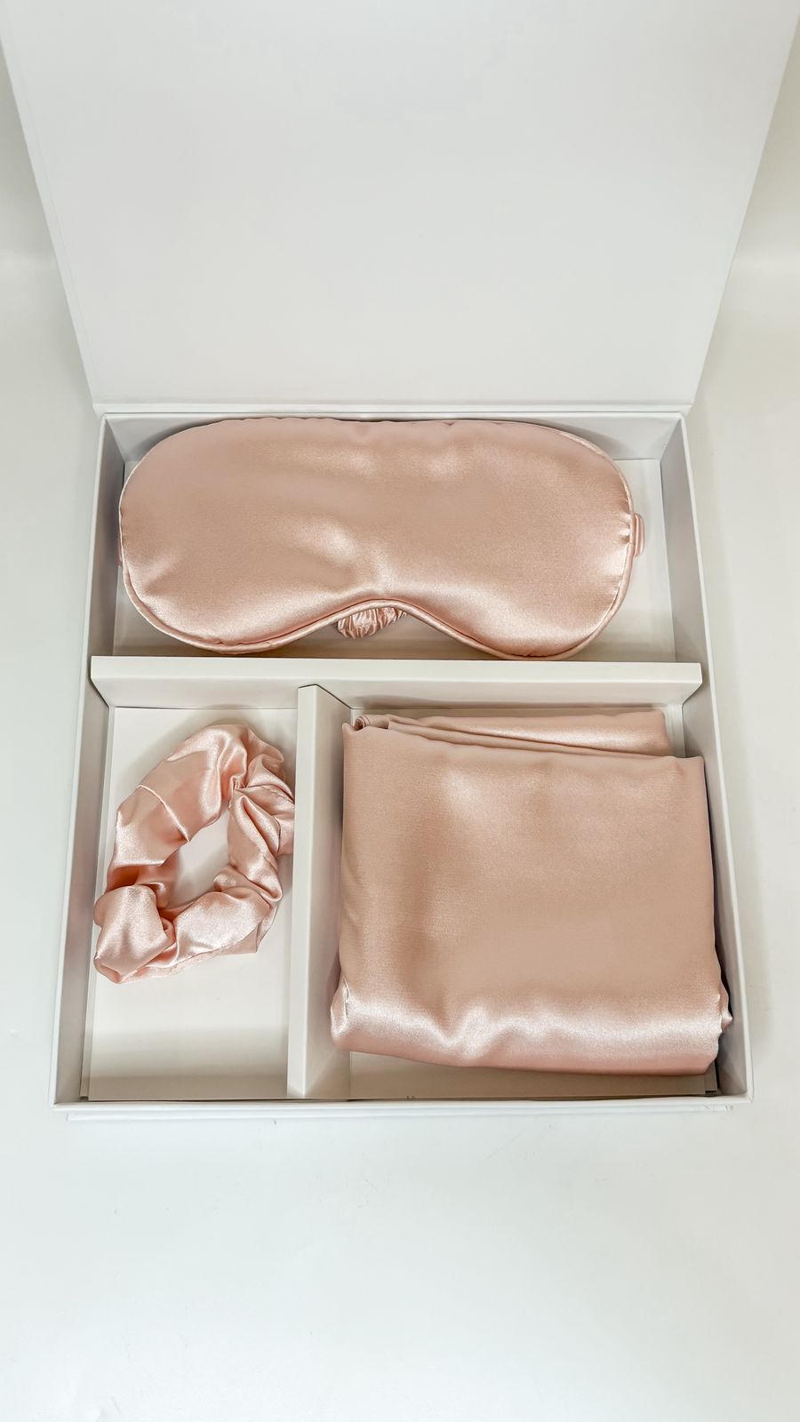Satin Silk Eye Mask, Scrunchie and Pillow Case