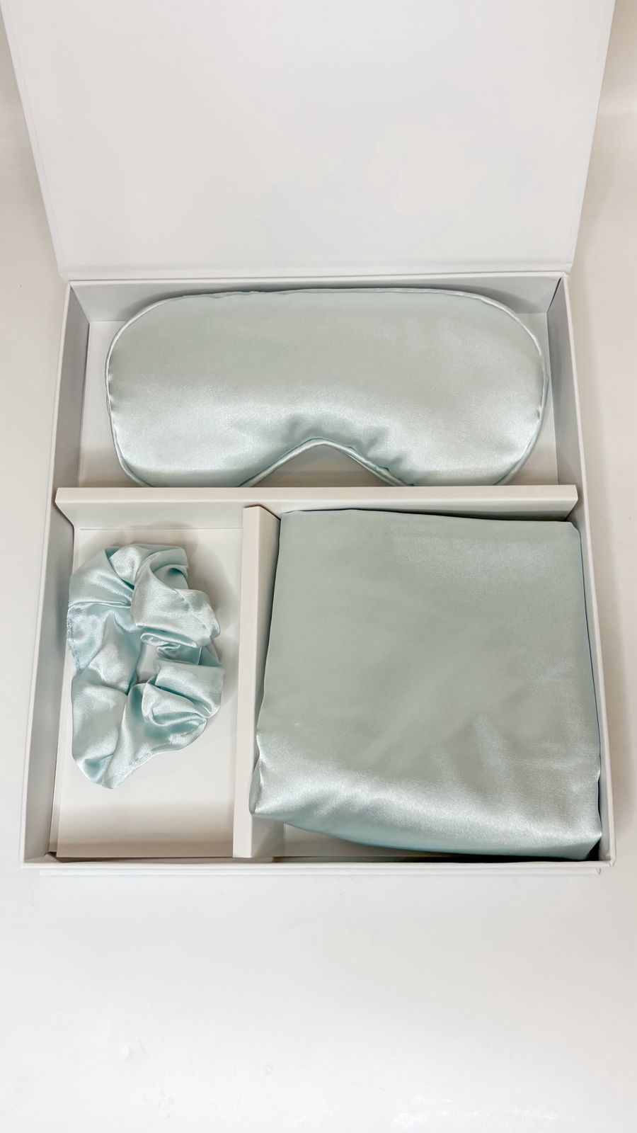 Satin Silk Eye Mask, Scrunchie and Pillow Case
