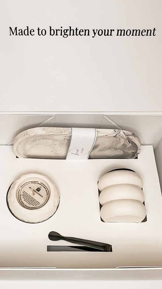Set of jesmonite